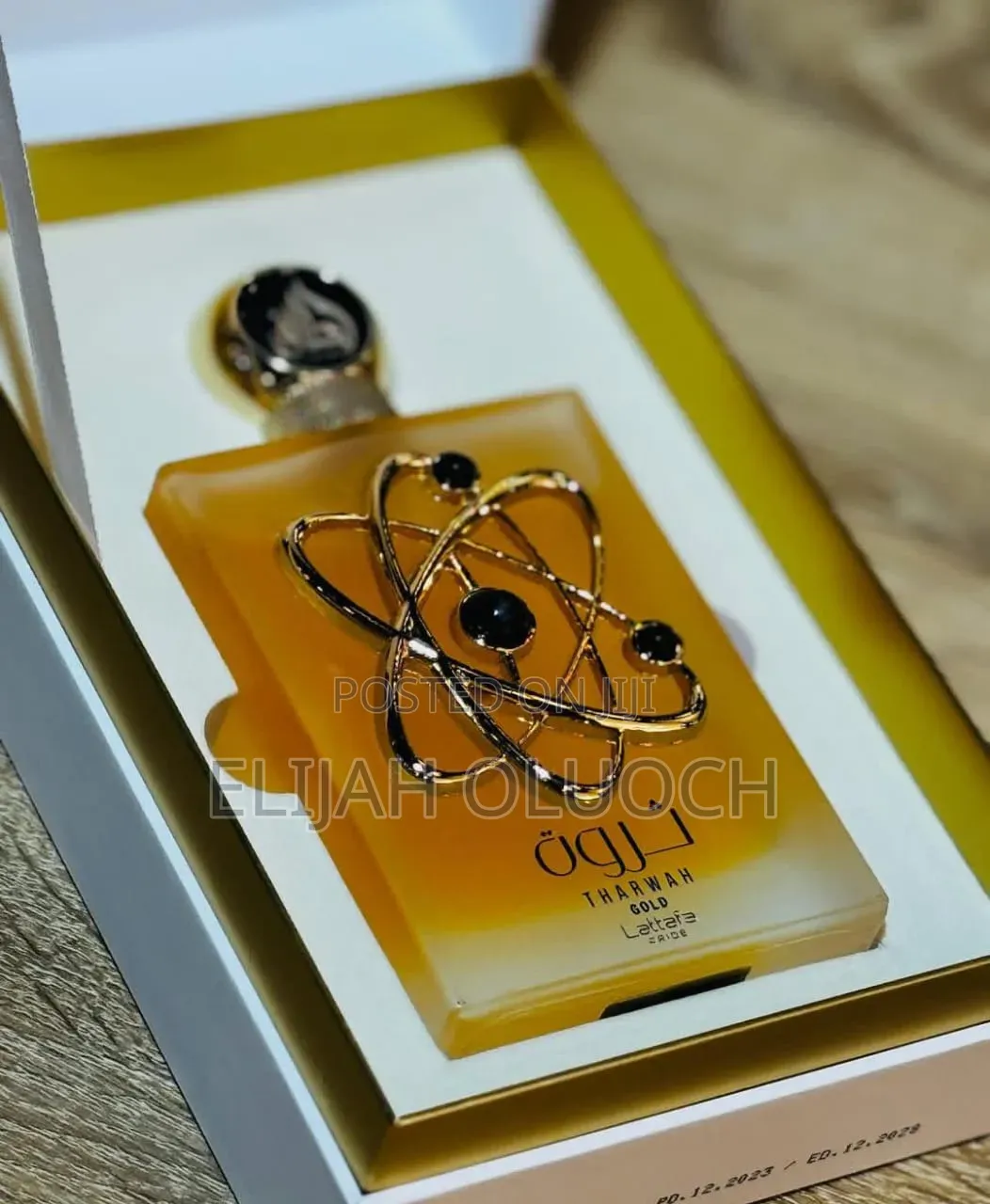 Tharwah Gold by Lattafa Pride Available