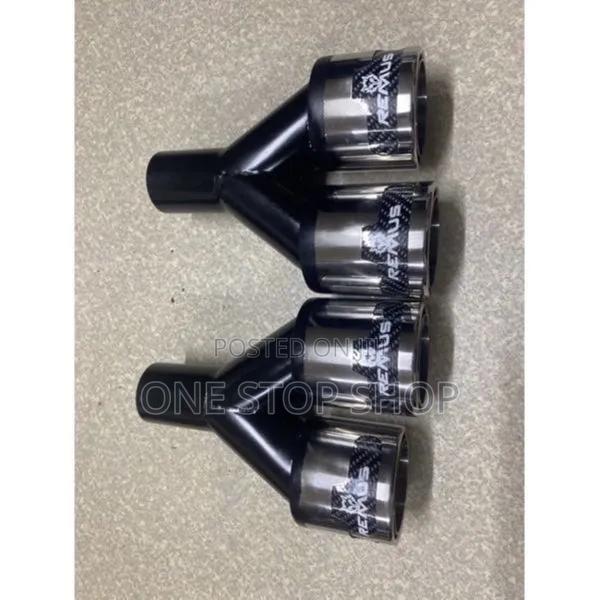 Universal Remus Design Double Tip Exhaust Tip