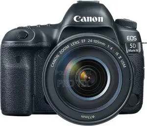 Canon Eos 5d Mark Iv DSLR 24-105mm F/4l Is Ii Kit 3 Years Warranty