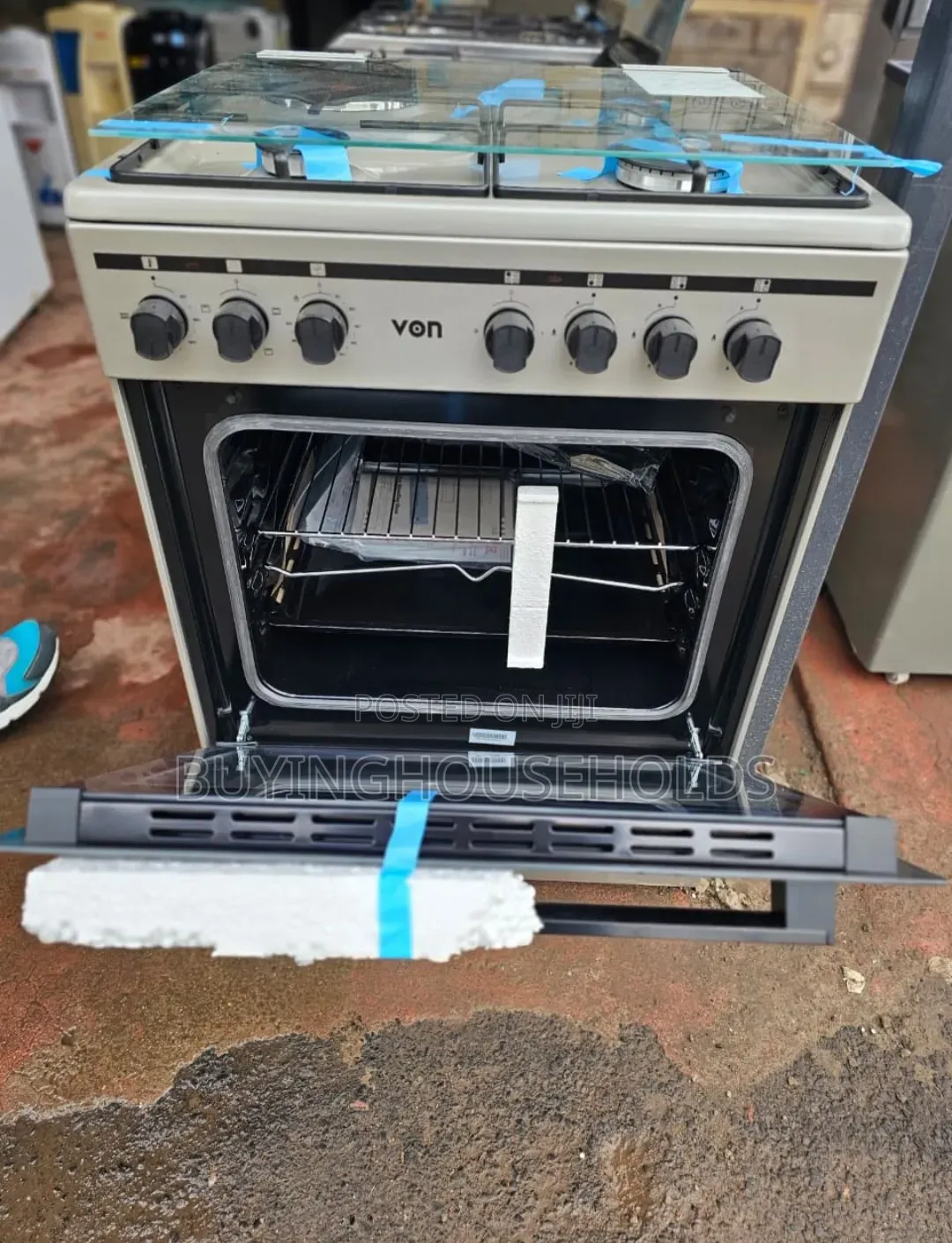 Von 60x60 Cooker 3gas+1electric(Brand New)