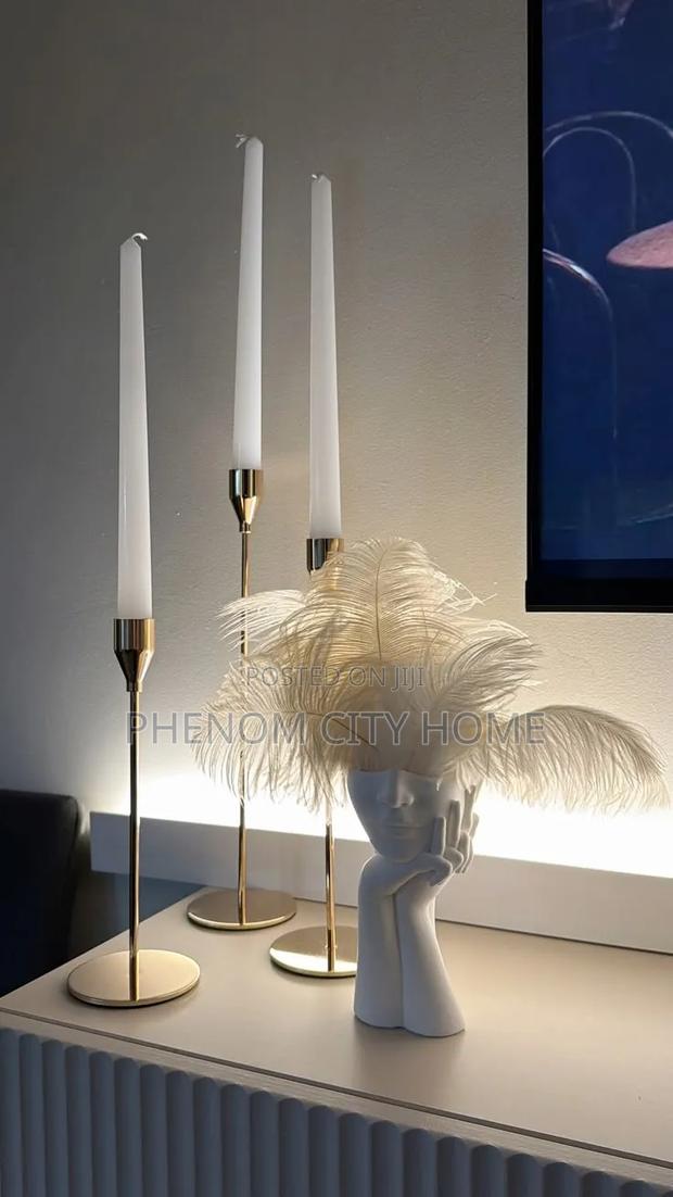 Golf Decor 3pc Candles Holders - main view