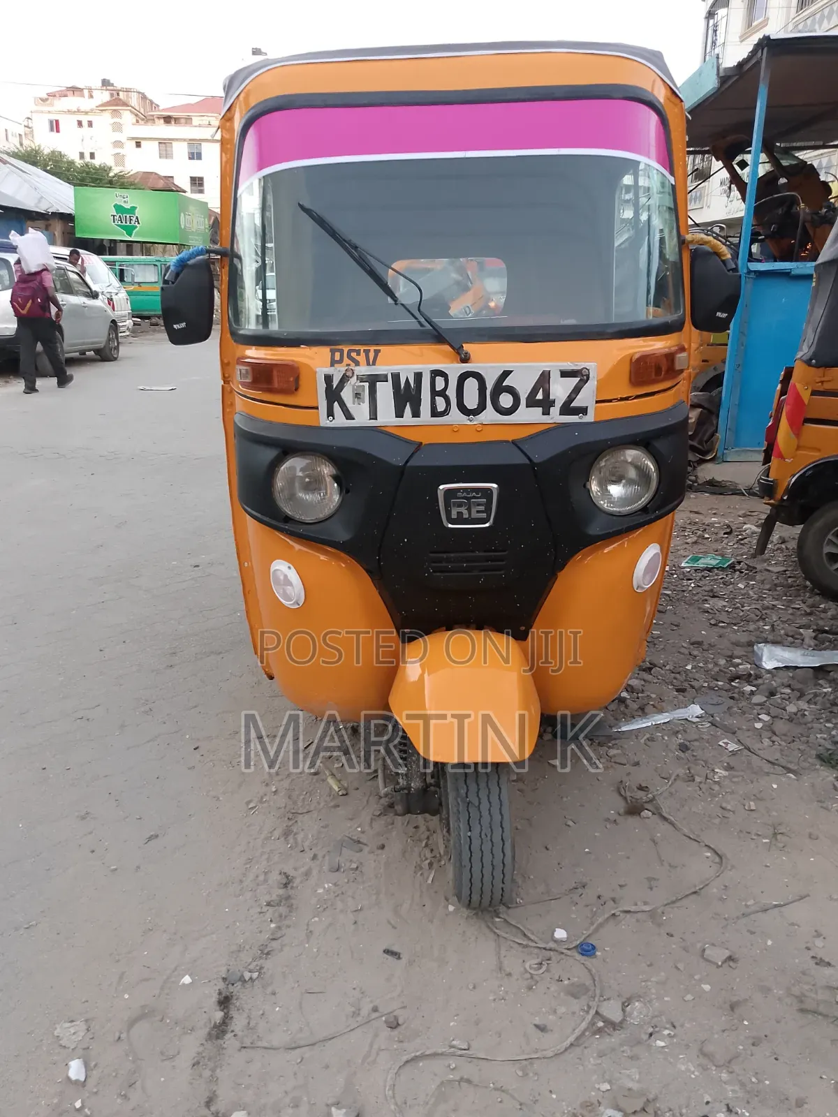 Bajaj RE 2020 Yellow