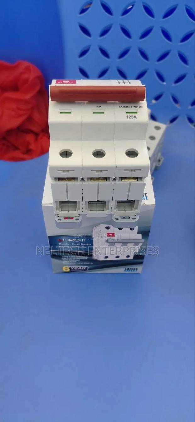 Tripple 125 Amps Havels - thumbnail 2