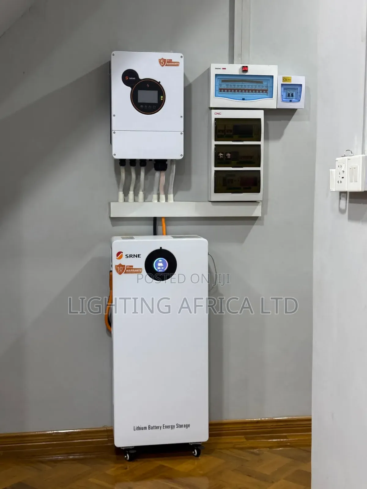 10kva Inverter - 10kwh Lithium Battery -(10)550w Solar Panels Off-Grid