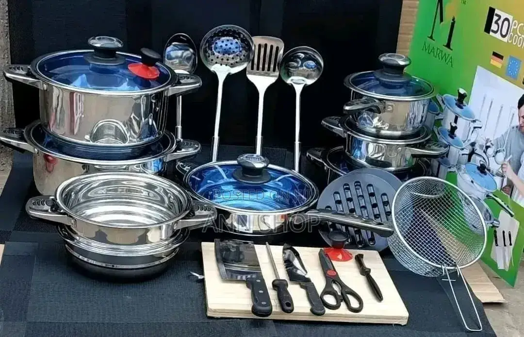 Marwa Stainless Steel Sufuria