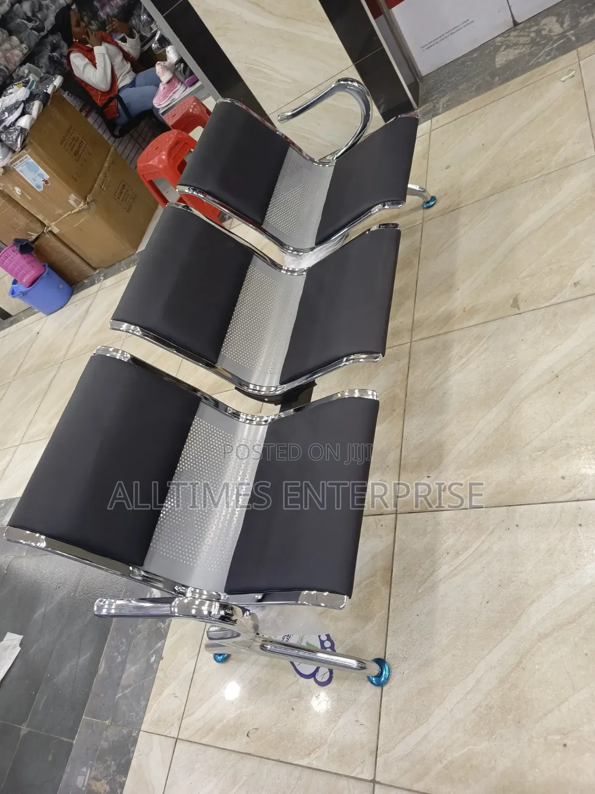 Office Padded Waiting Bench