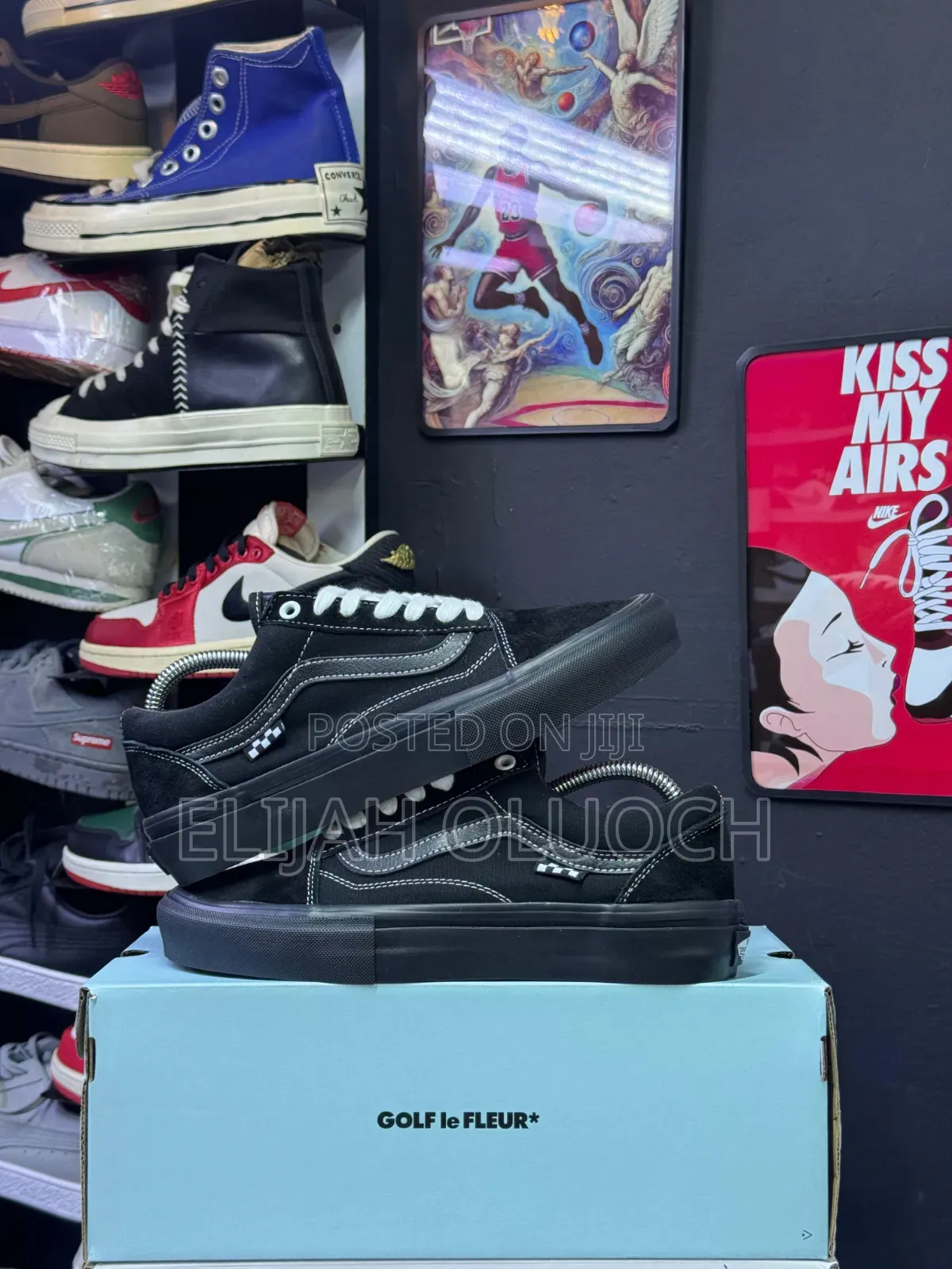 Black Vans Old Skool Skate.
Sizes : _40 41 42 43 44 45_