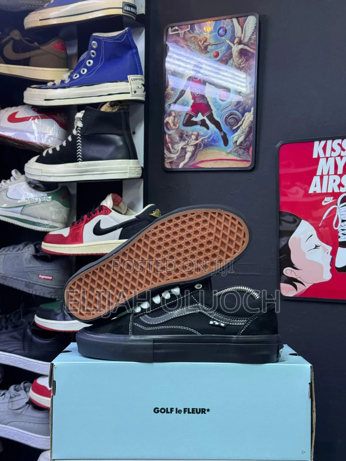 Black Vans Old Skool Skate.
Sizes : _40 41 42 43 44 45_