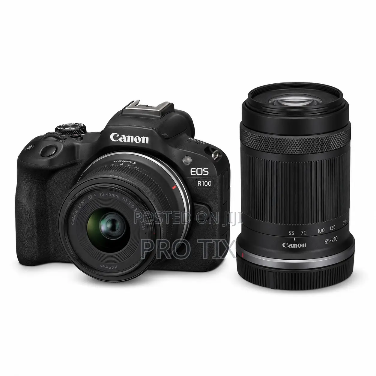 Canon Eos R100 Dual Lens Kit 18-45mm + 55-210mm