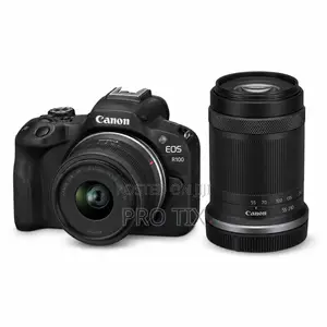 Canon Eos R100 Dual Lens Kit 18-45mm + 55-210mm