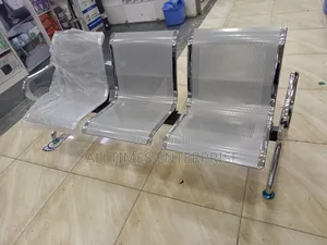 Non Padded 3 Seater Waiting Bench