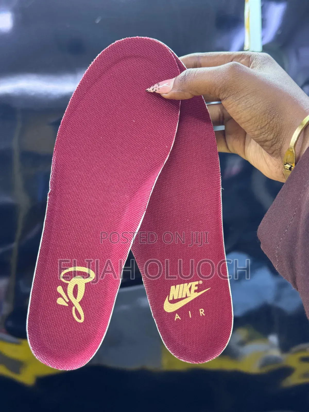 Syna Central Cee  Nike Airforce 1 
“ Dark Beetroot ”Sizes: 38-45