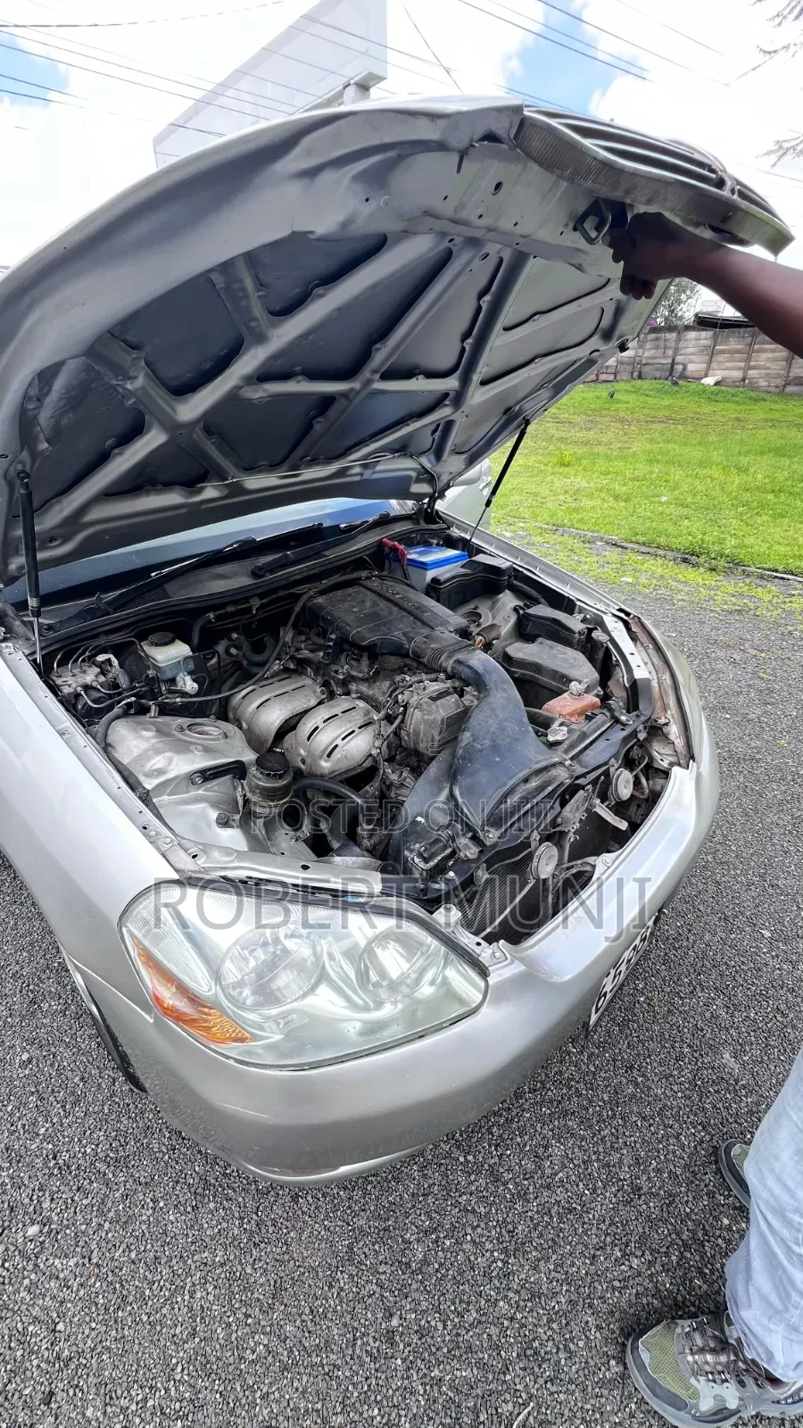 Toyota Mark II 2003 Silver