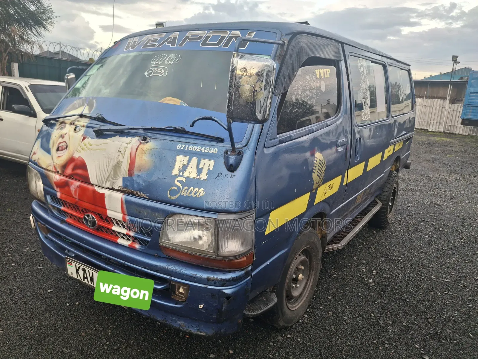 Toyota HiAce 1999 Blue