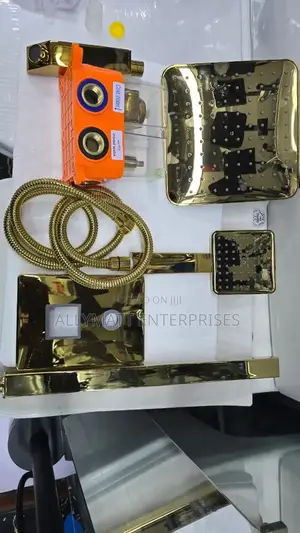 5way Gold Concealed Shower Mixer