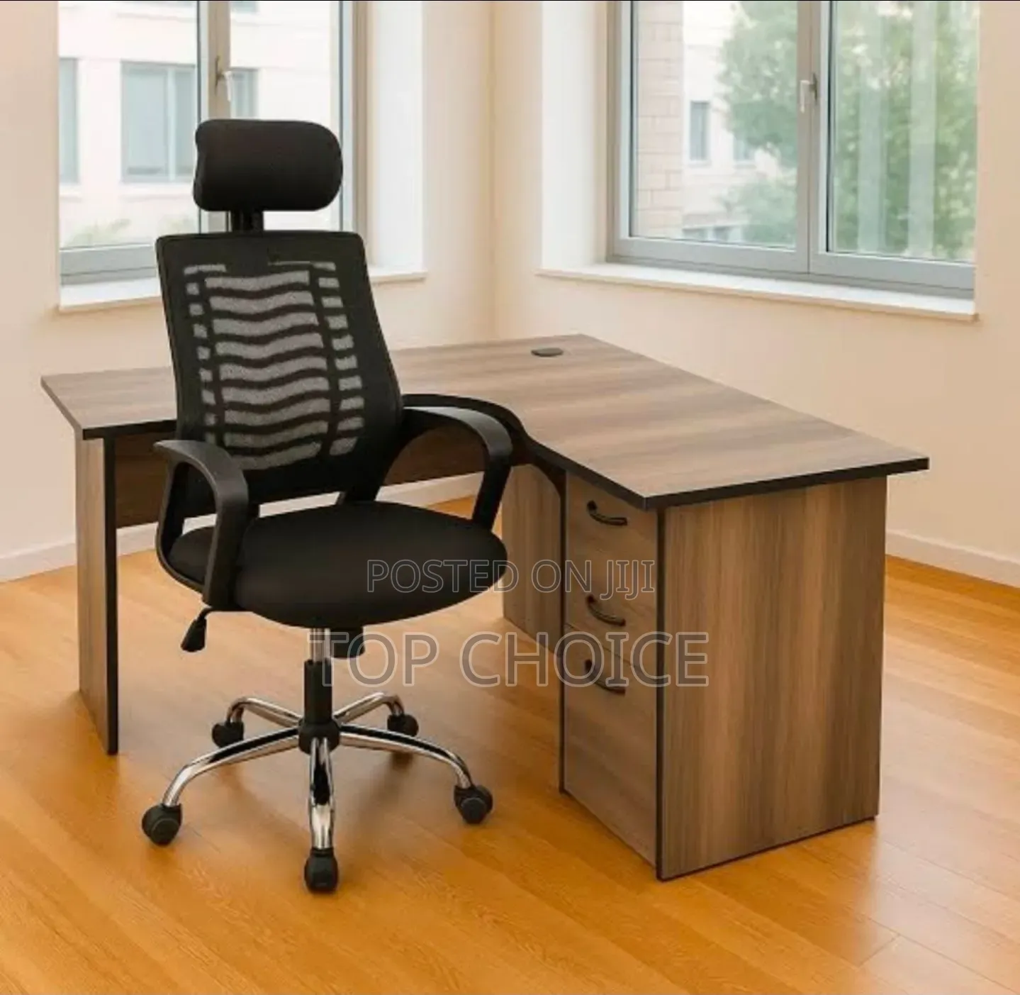 Office Tables and Chair L -Shape