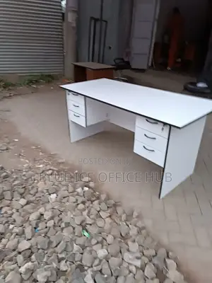 1.8m Office Desk With 2 Side Drawer