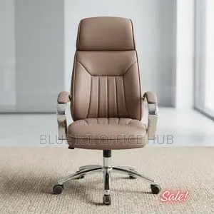 Executive Chair With High-Back Leather