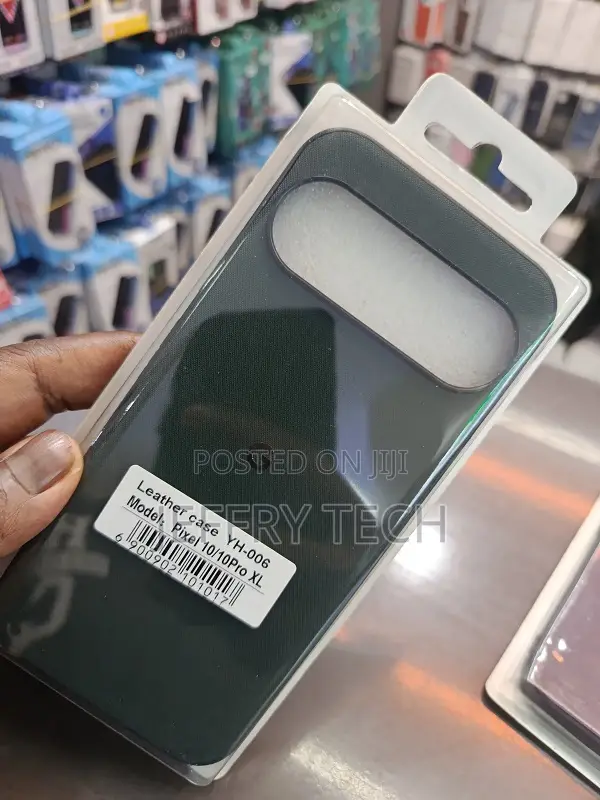 Google Pixel 10/10 Pro Xl Premium Leather Finish Back Cover
