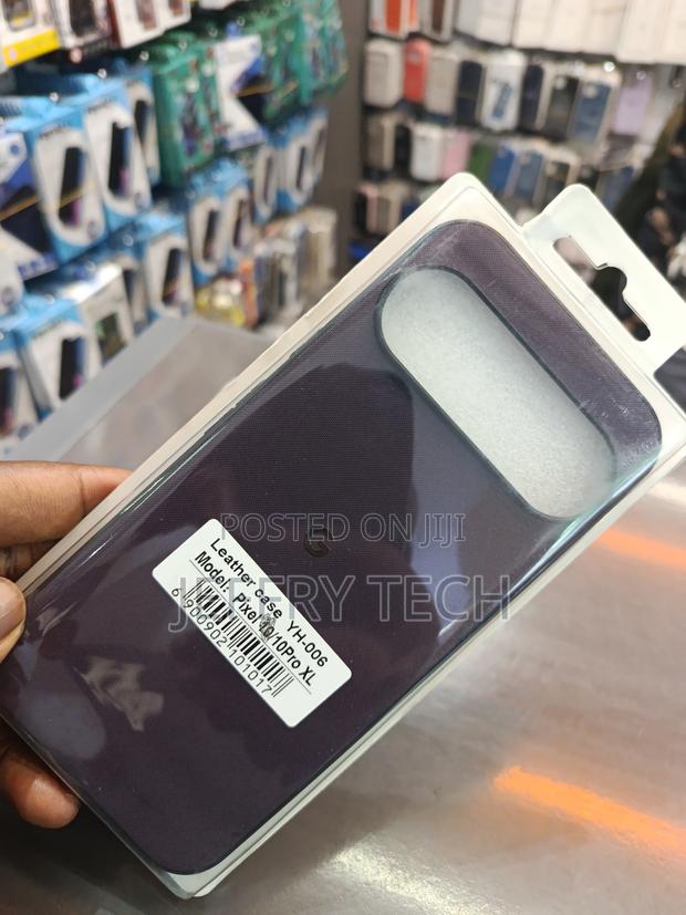 Dark Purple Leather Case for Google Pixel 10 and Pixel 10 Pro Xl - thumbnail 2