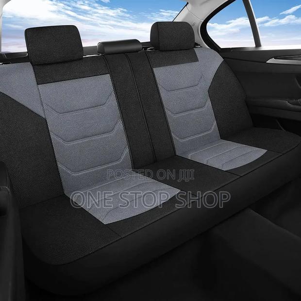 5 Seater Polyester Seat Covers Centre Pattern Improve Airflow,Comfort