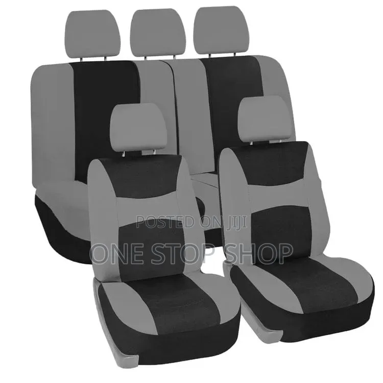 Multi Color Tone Variation Polyester Washable Seat Covers For5 Seater