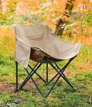 Unique/ Comfortable Foldable Moon Camping Seat