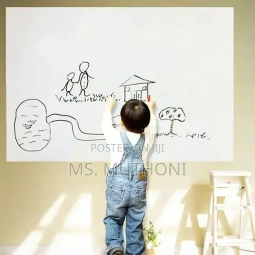 2m Self Adhesive Whiteboard Sticker With Pen