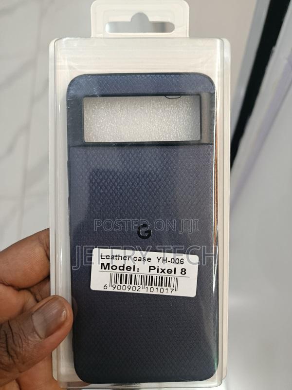 Google Pixel 8 Slim Stylish Leather Protective Case - main view