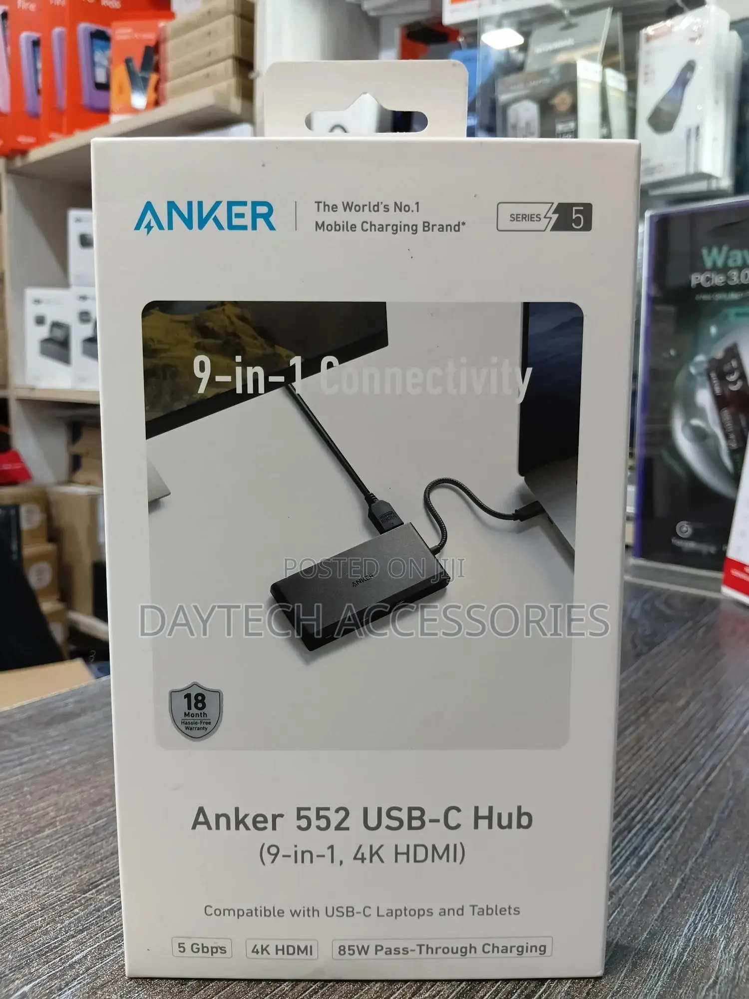 This Is an Anker 552 Usb-C Hub (9-in-1, Hdmi).