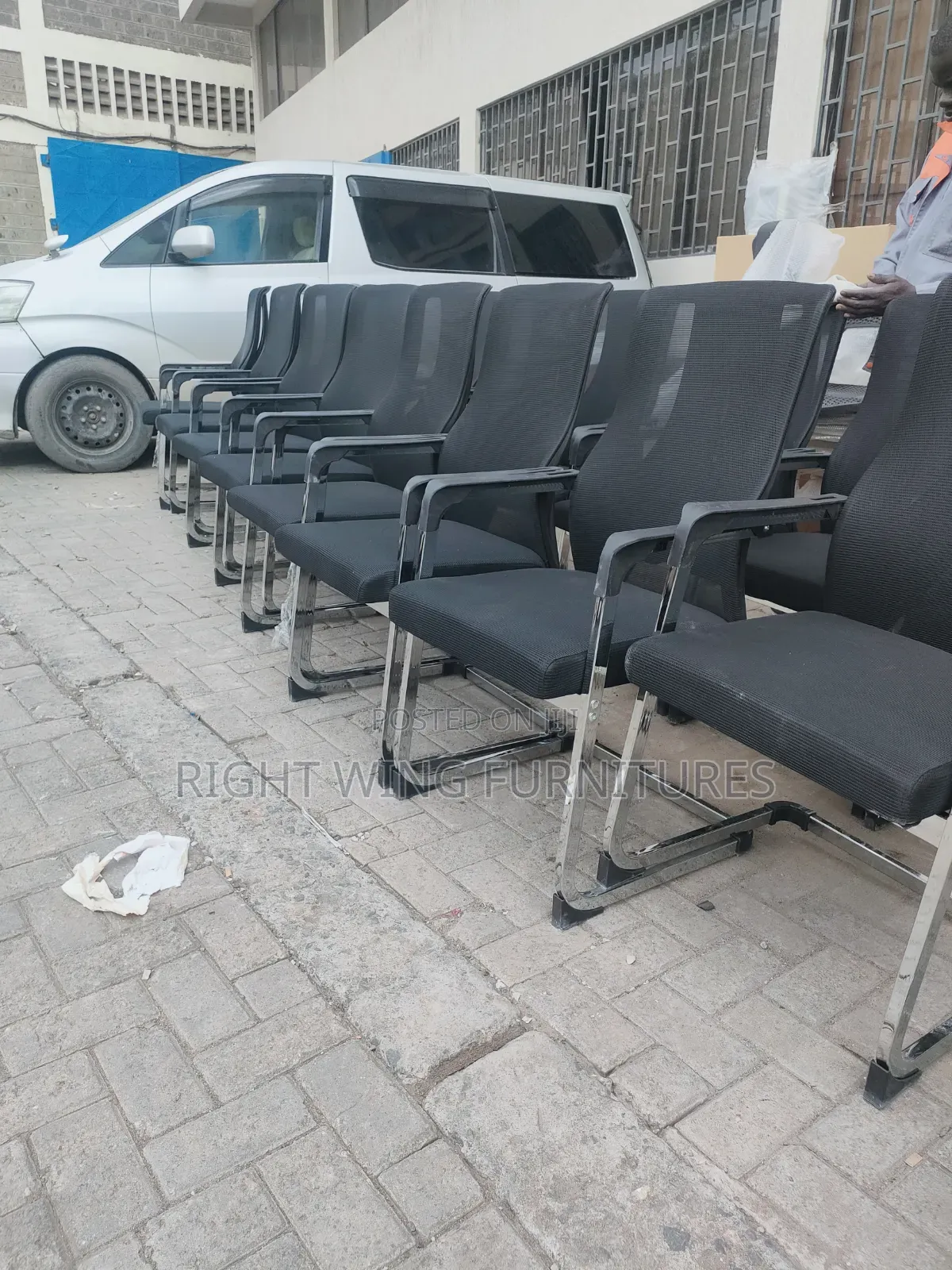 Office Waiting Chair Office Chair With Chrome Cantilever Base