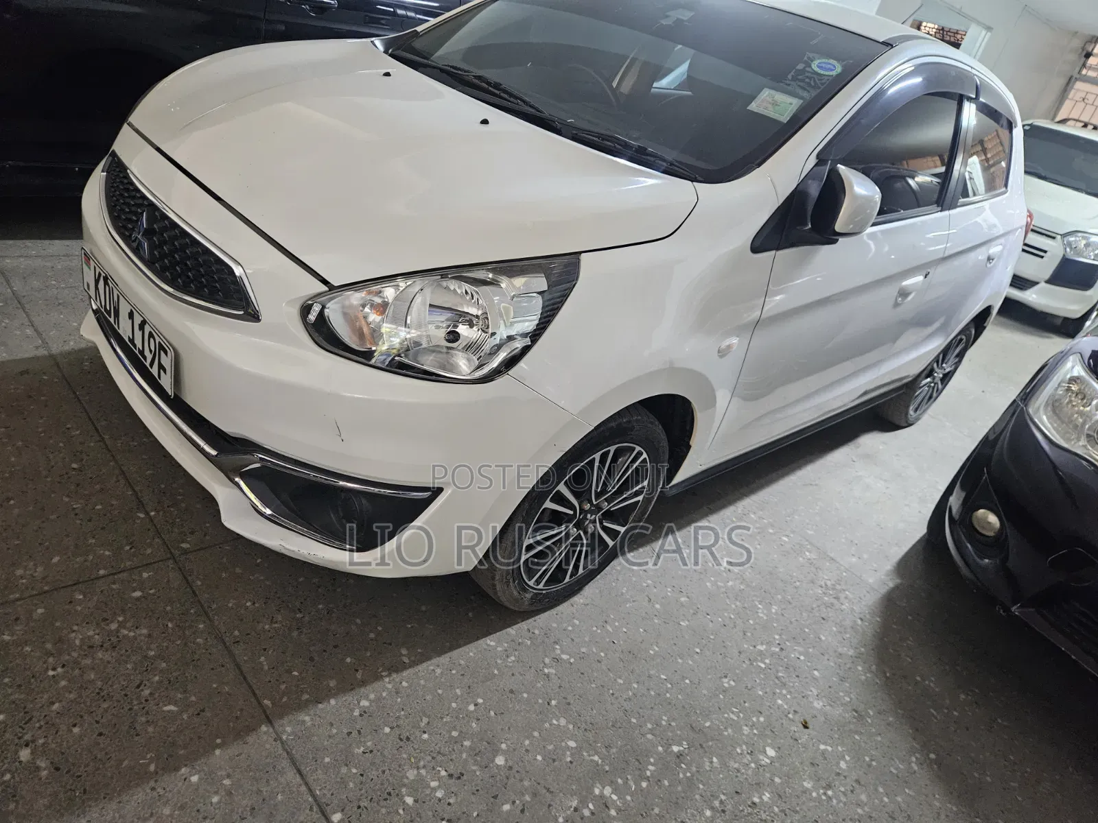 Mitsubishi Mirage 2018 White