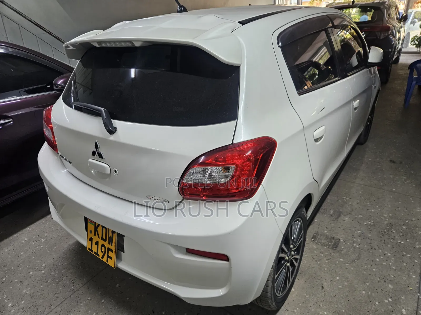 Mitsubishi Mirage 2018 White