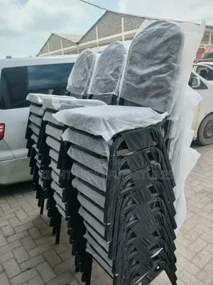 Black Ergonomic Meeting Room Chairs
