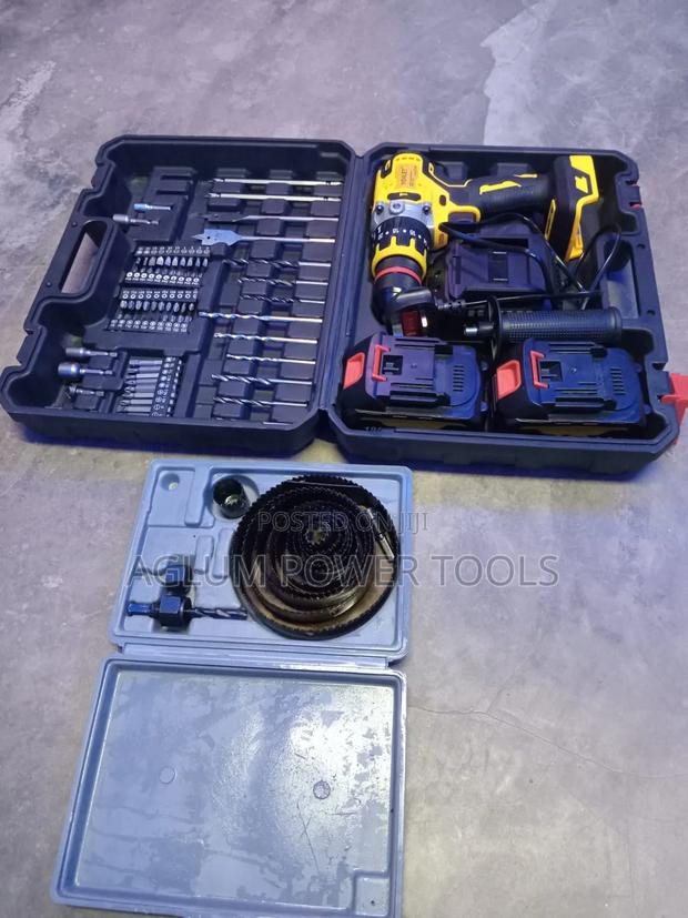 Complete Brushless Drill With Hole Saw Combo - main view