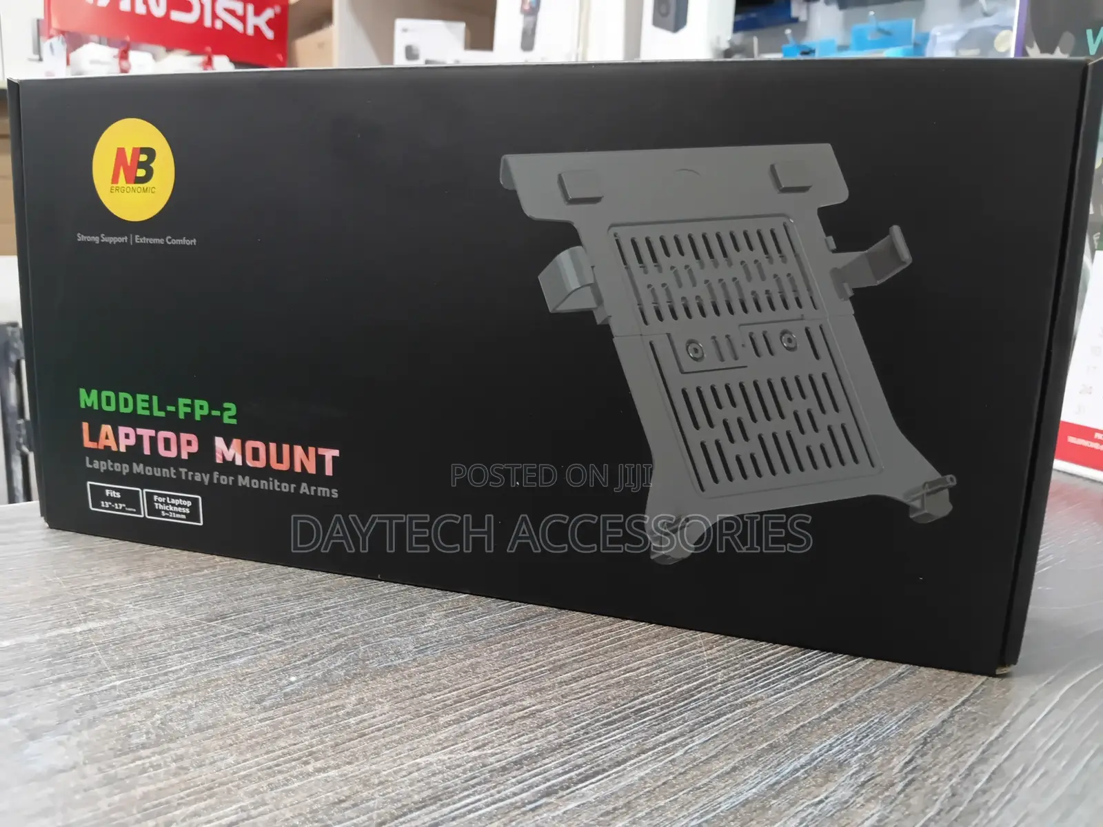 This Is a North Bayou Nb-F160 + Fp-2 Dual Monitor Desk Mount.