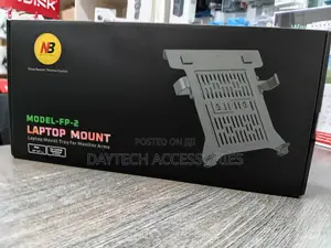 North Bayou F160 Dual Monitor Desk Mount With Fp-2 Laptop Holder.