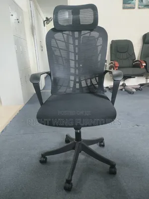 Adjustable Mesh Headrest Stripped Back