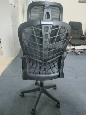 Adjustable Mesh Headrest Stripped Back