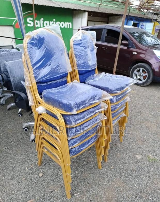 Blue Conference Hall Chair