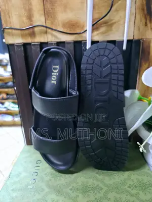 Quality Dior Men Sandal[Leather] Size 40-45