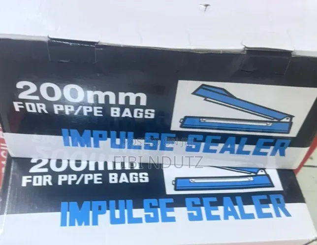 New 200mm Impulse Sealing Machine/Seals Plastic