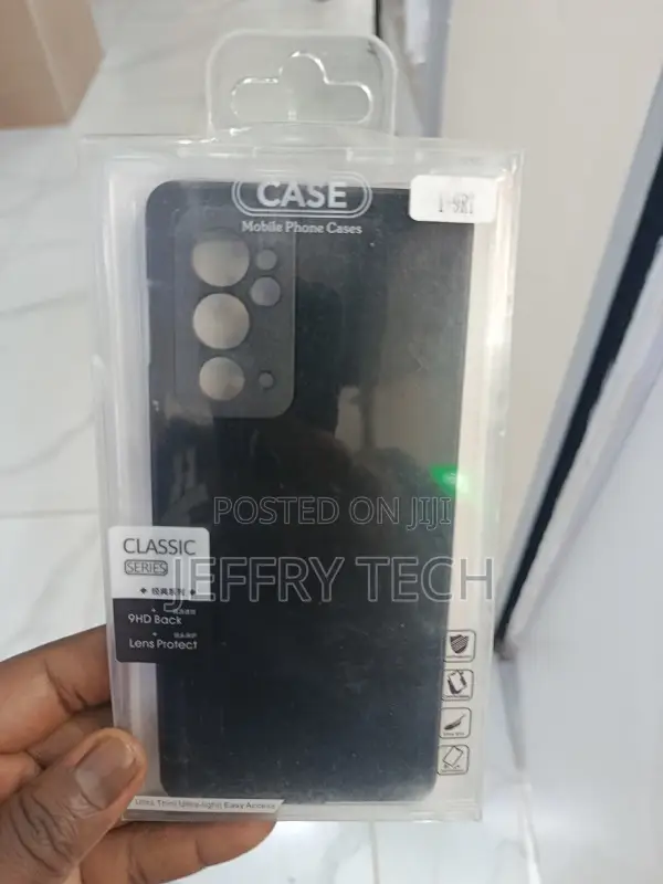 Classic Black Protective Back Case Designed for the Oneplus 9rt Phone