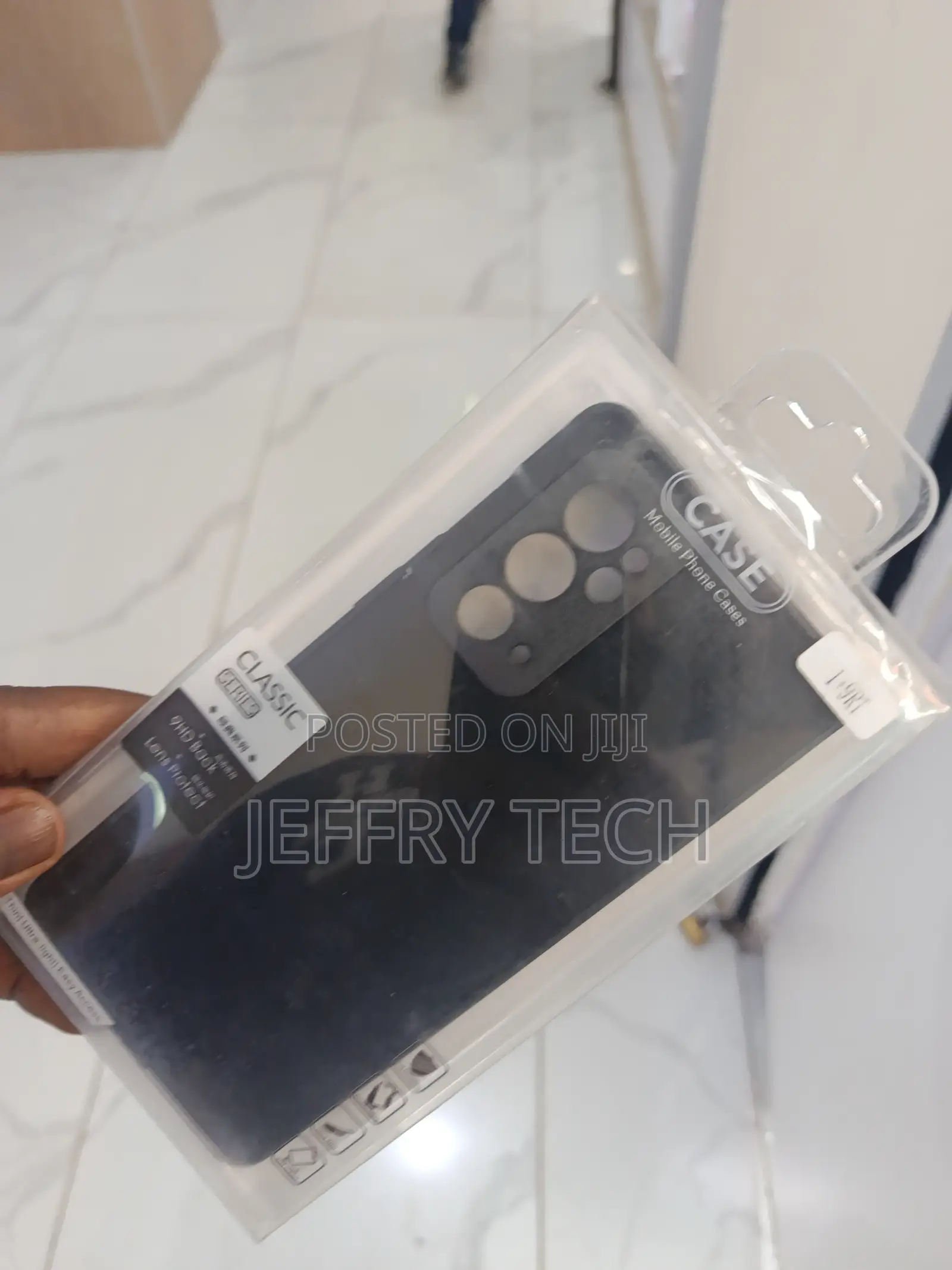 Classic Black Protective Back Case Designed for the Oneplus 9rt Phone