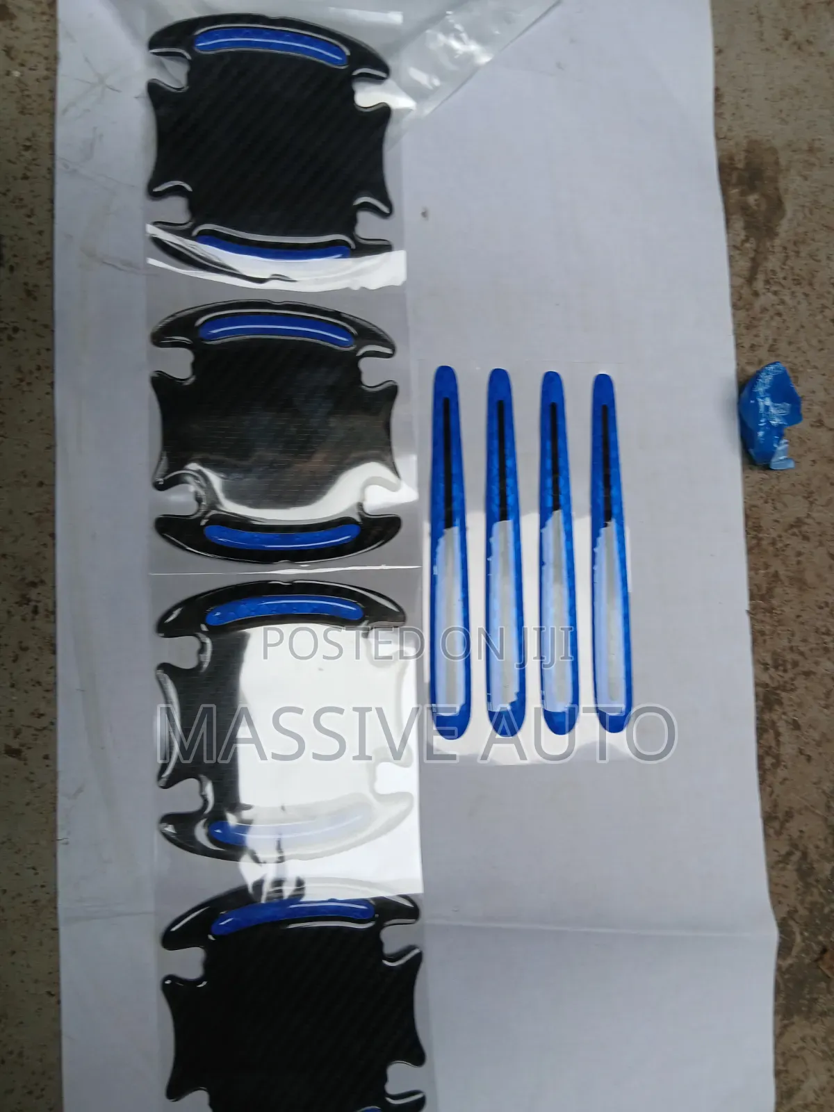 Universal Blue Door Handle Stickers/ Door Handle Stickers