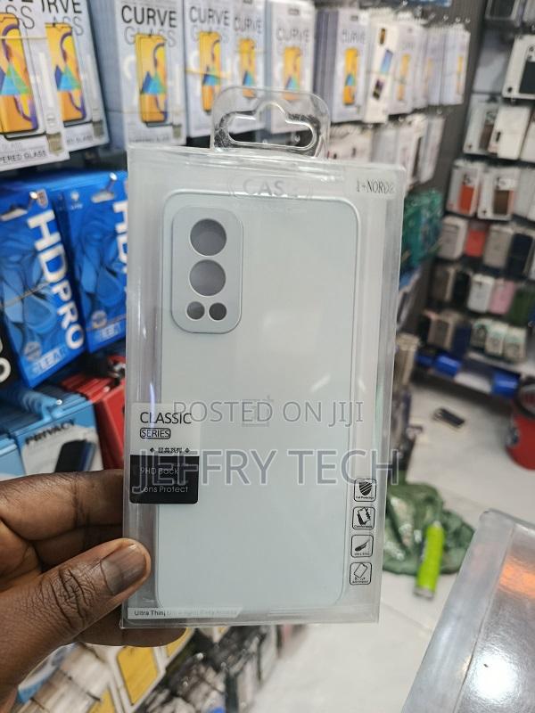 Orix White Matte Case for Oneplus Nord 2 - main view