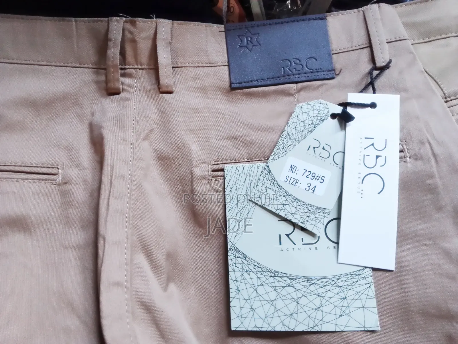 Men's Khaki and Jeans Trousers 3 Pairs Minimum