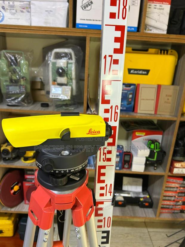 Leica Automatic Dumpy Level Set for Construction Surveying