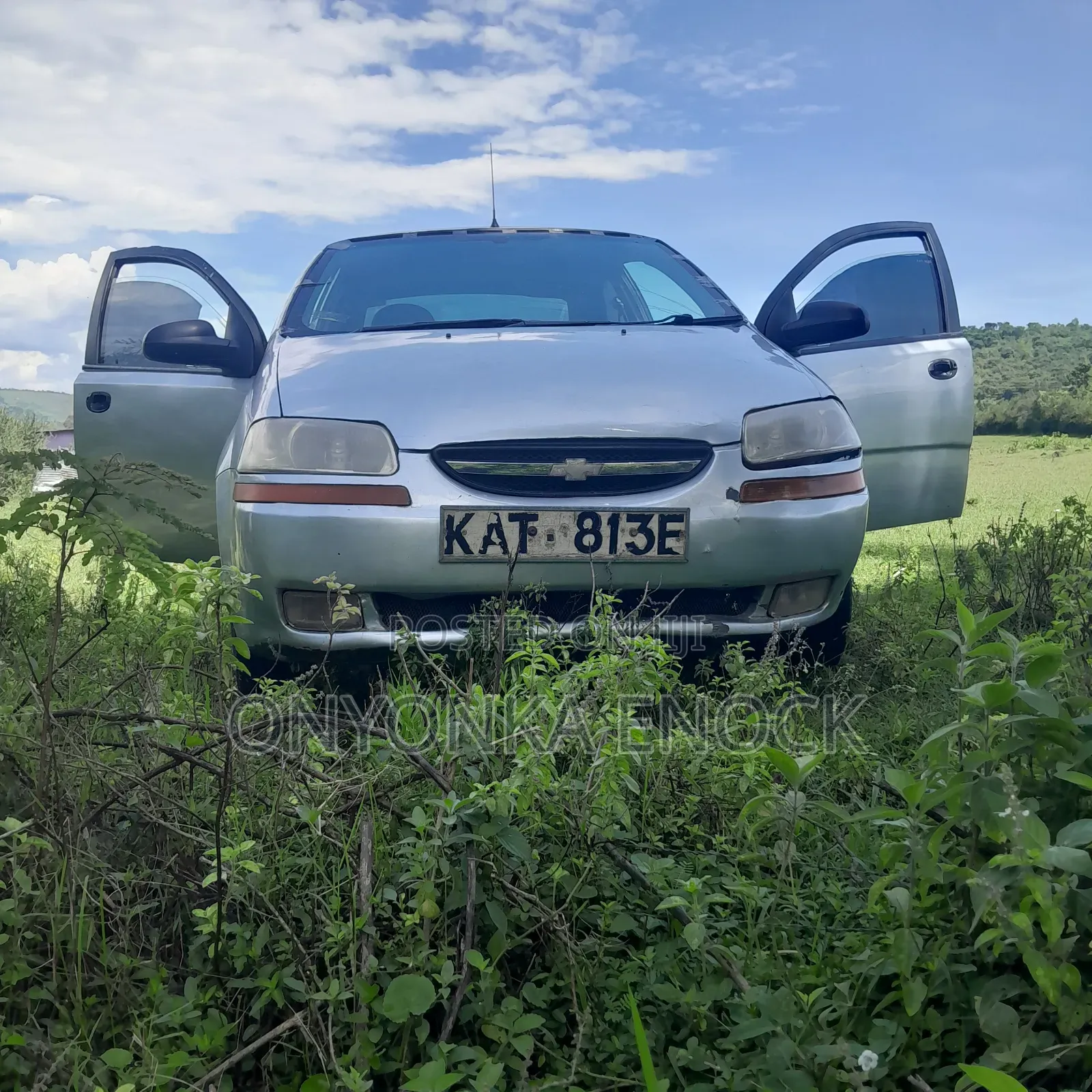 Chevrolet Aveo Sedan 2004 Silver