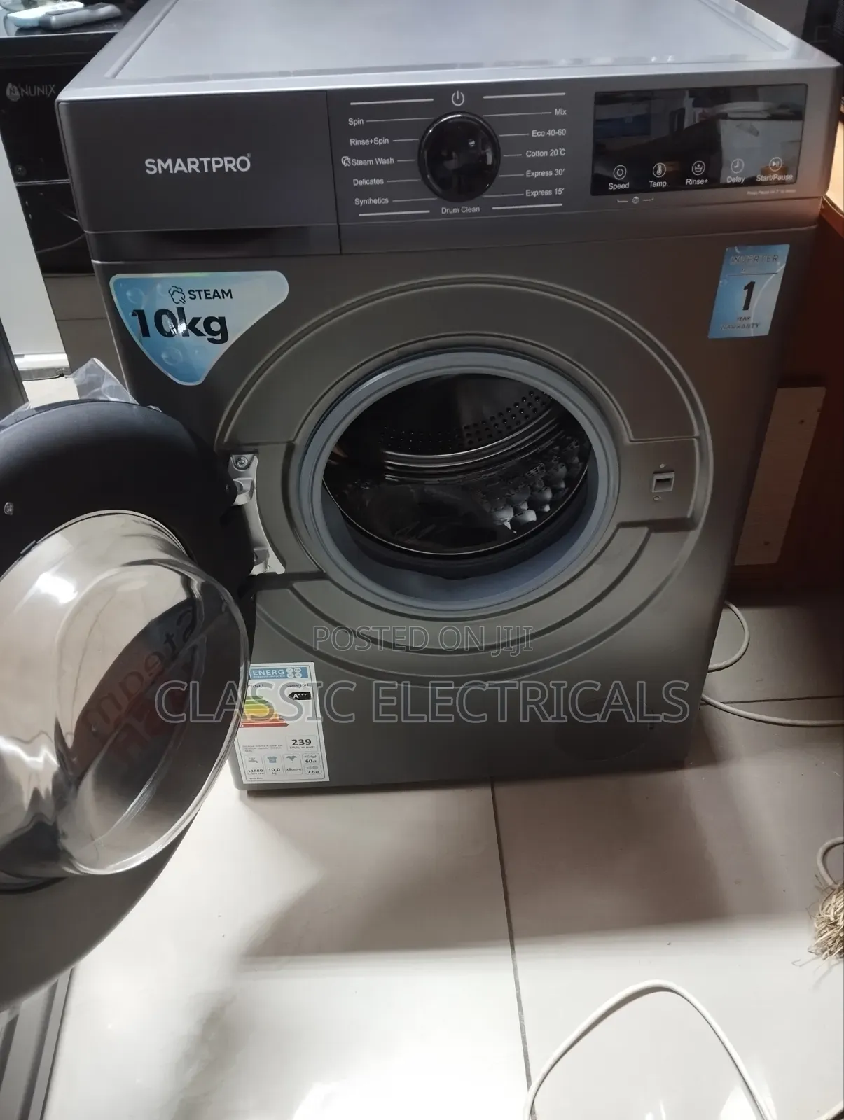 10 KGS Smart Pro Front Load Washing Machine